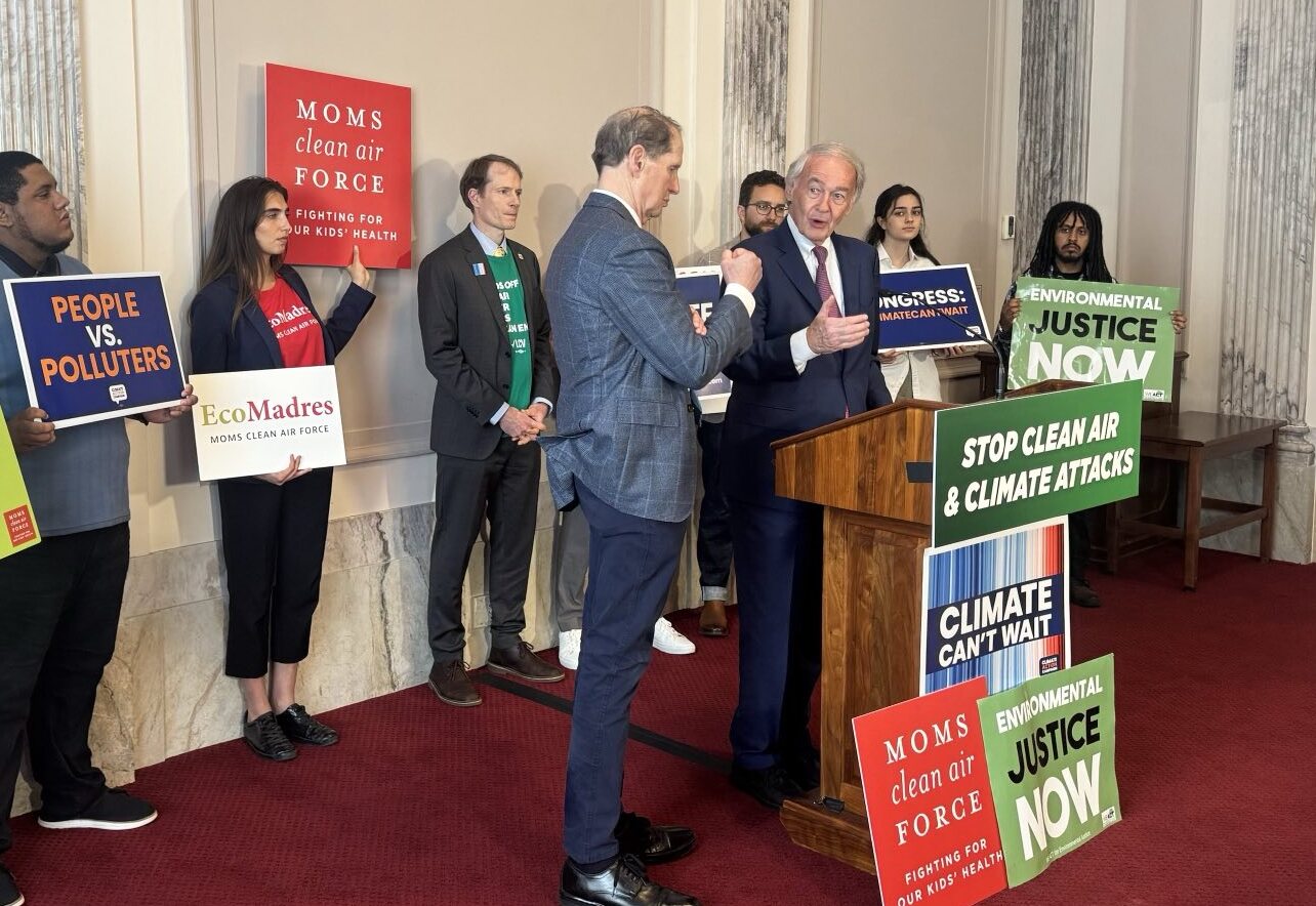 'Ed Markey speaking on the Hill'