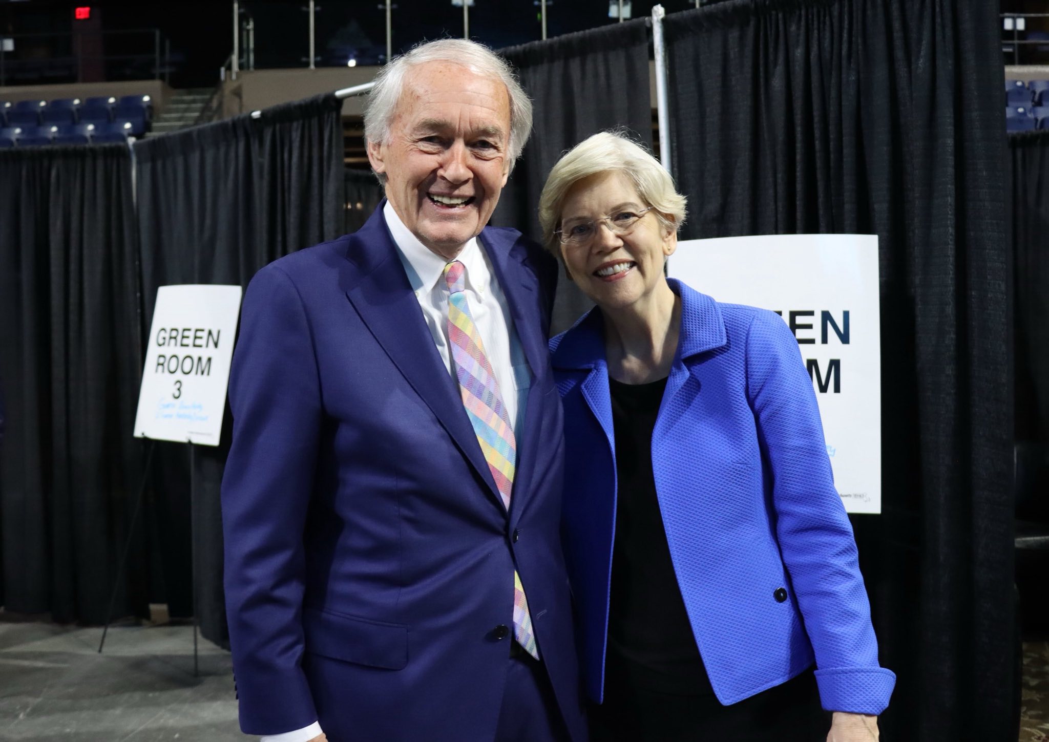 'Ed Markey and Elizabeth Warren'